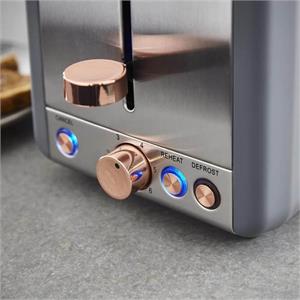 Tower Cavaletto Stainless Steel 2 Slice Toaster